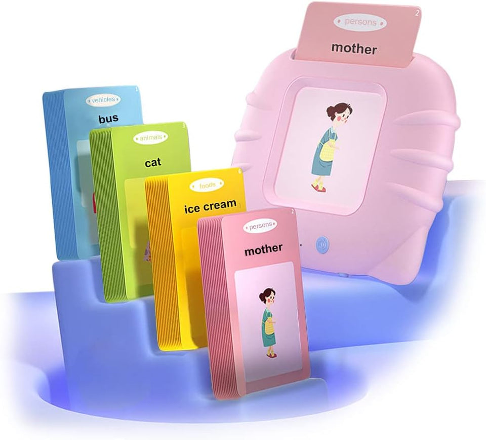 Talking Flash Cards for Toddler Toys 2 3 4 Year Old Boys Girls,Autism Sensory Toys for Children,Toddler Learning Educational Toys Speech Therapy Toys