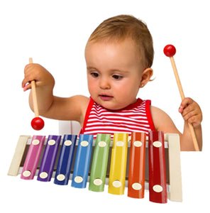 Woodykraft Ecofriendly Wooden Xylophone Kids First Musical Sound Instrument Toys 8 Note