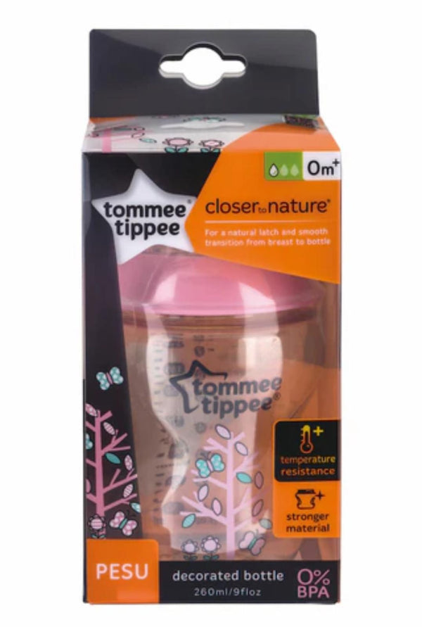 260ML/9OZ Tinted Bottle Black Tommee Tippee 422575